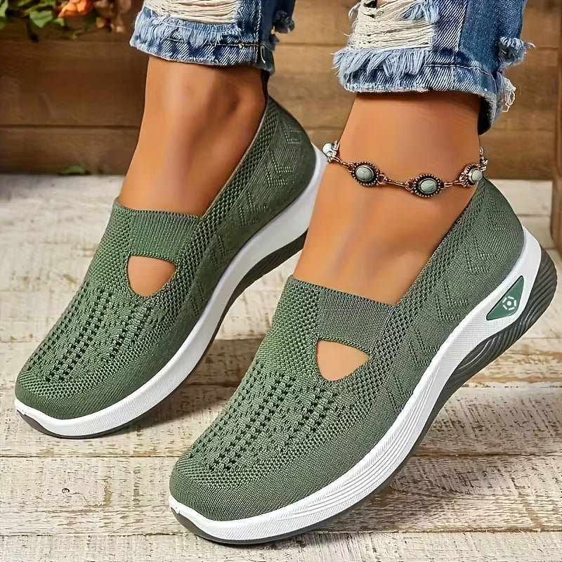 Women's Breathable Mesh Sleeve Sports Shoes