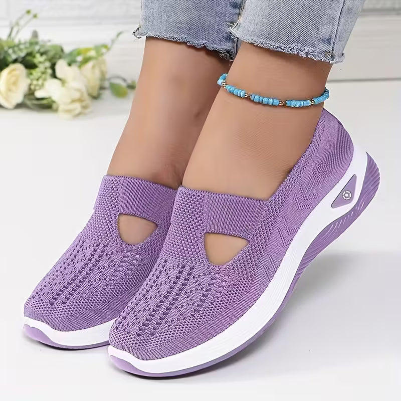 Women's Breathable Mesh Sleeve Sports Shoes