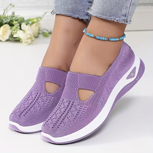 Women's Breathable Mesh Sleeve Sports Shoes