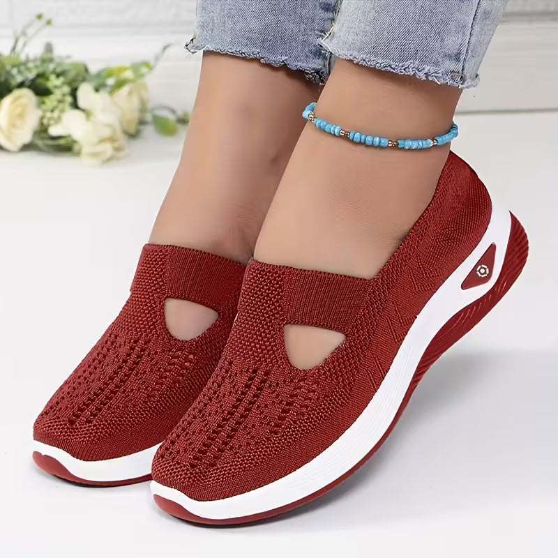 Women's Breathable Mesh Sleeve Sports Shoes