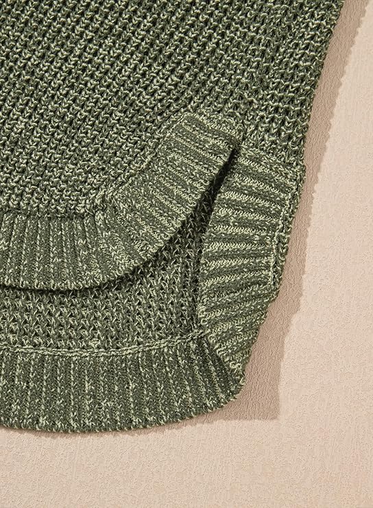 Dokotoo Womens Oversized Sweaters 2025 Long Sleeve Waffle Knit Casual Chunky Pullover Sweater Fall Outfits Clothes